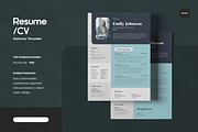 Resume/CV – Vol. 19.2, a Resume Template by kdadan. (Thumbnail 1 of 4)