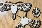 Butterfly Laser Cut Glowforge xTool, an Animal Illustration by Bubert Art (Thumbnail 5 of 9)