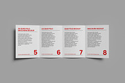 A4 Quad fold Brochure Mockup, an Advertising Mockup by AndikaGraphic (Thumbnail 2 of 6)