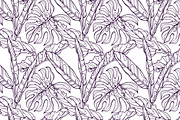 Seamless tropical patterns, a Pattern Graphic by Purple Platypus (Thumbnail 7 of 7)