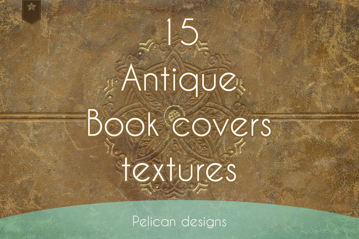 antique book cover textures