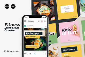 Fitness Instagram Creator