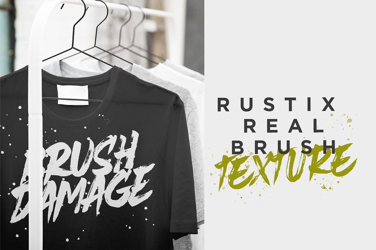 Rustix Brush font preview 7