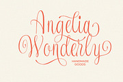Melorine, a Script Font by Typeskets (Thumbnail 2 of 10)
