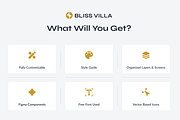 Bliss Villa - Villa Landing Page, an UI Kit Template by miawmiaw (Thumbnail 2 of 5)