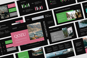 Qozu : Travel Keynote, a Presentation Template by Punkl Camp