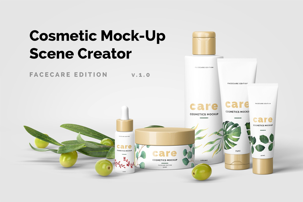 Cosmetic Mock-Up Scene Creator, a Product Mockup by Kotulsky Mockups (Photo 1 of 10)