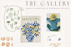 Dolce Vita Amalfi Icons & Prints