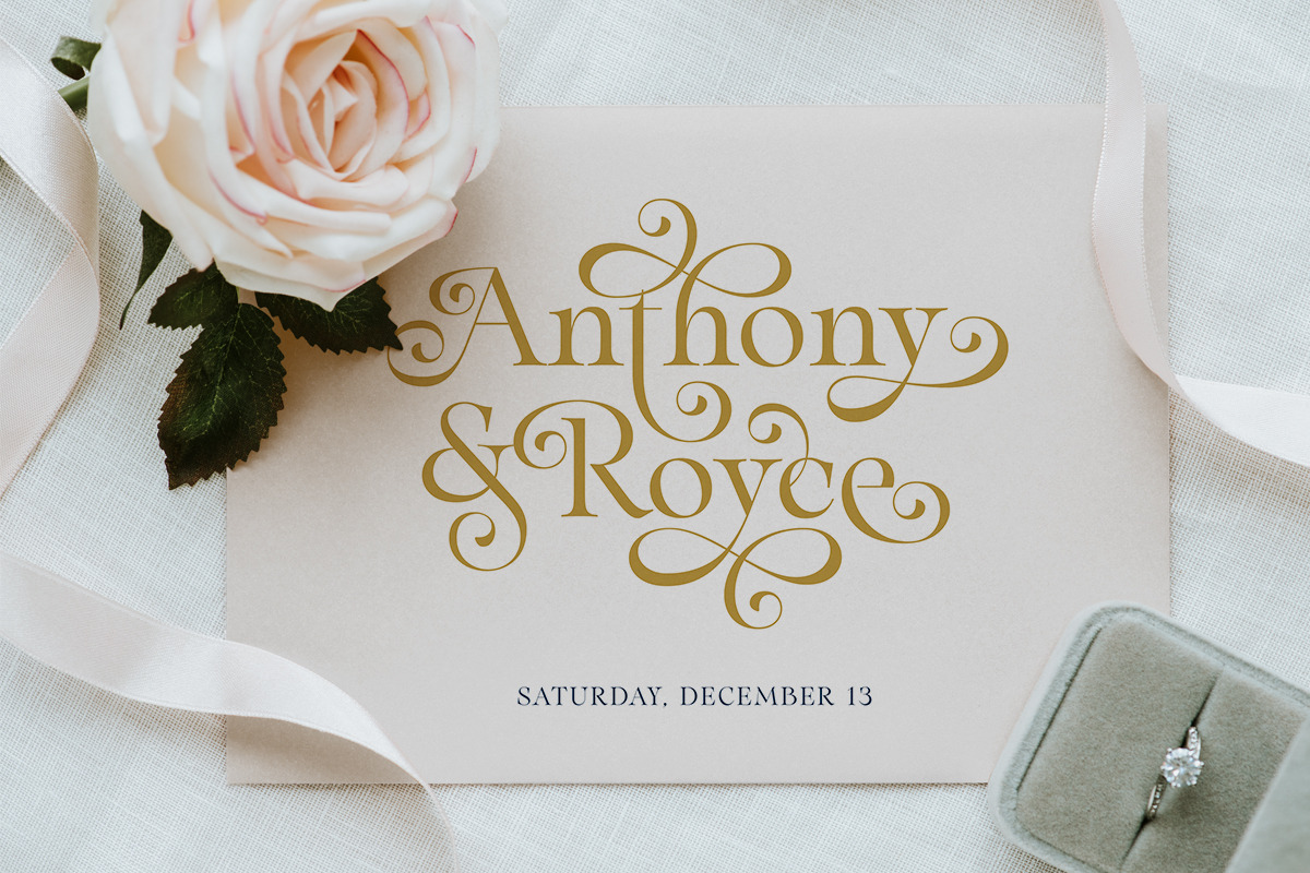 Sparky Dream - Curly Stylish Serif, a Serif Font by Letterhend Studio (Photo 3 of 11)