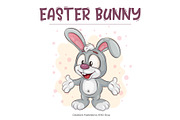 Set of Easter Bunny Image 01.T-Shirt, an Animal Illustration by KENO Mascots (Thumbnail 2 of 7)