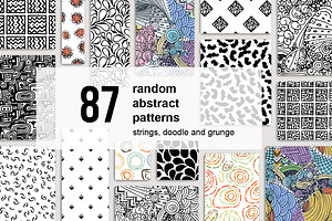 87 Random Abstract Patterns