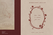 Votive Embroidered Frames & Textures, a Texture Graphic by alonahaidash (Thumbnail 8 of 20)