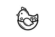50 Easter Bunny Egg Icon Bundle, an Illustration by Artivon (Thumbnail 4 of 51)