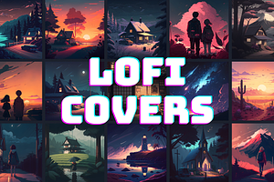 Lofi Music Album Covers Artworks