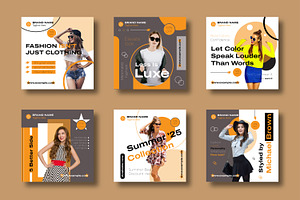 Trendy Fashion Social Media Post, a Social Media Template by MightyDesign