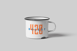 Metal Mug Mockup