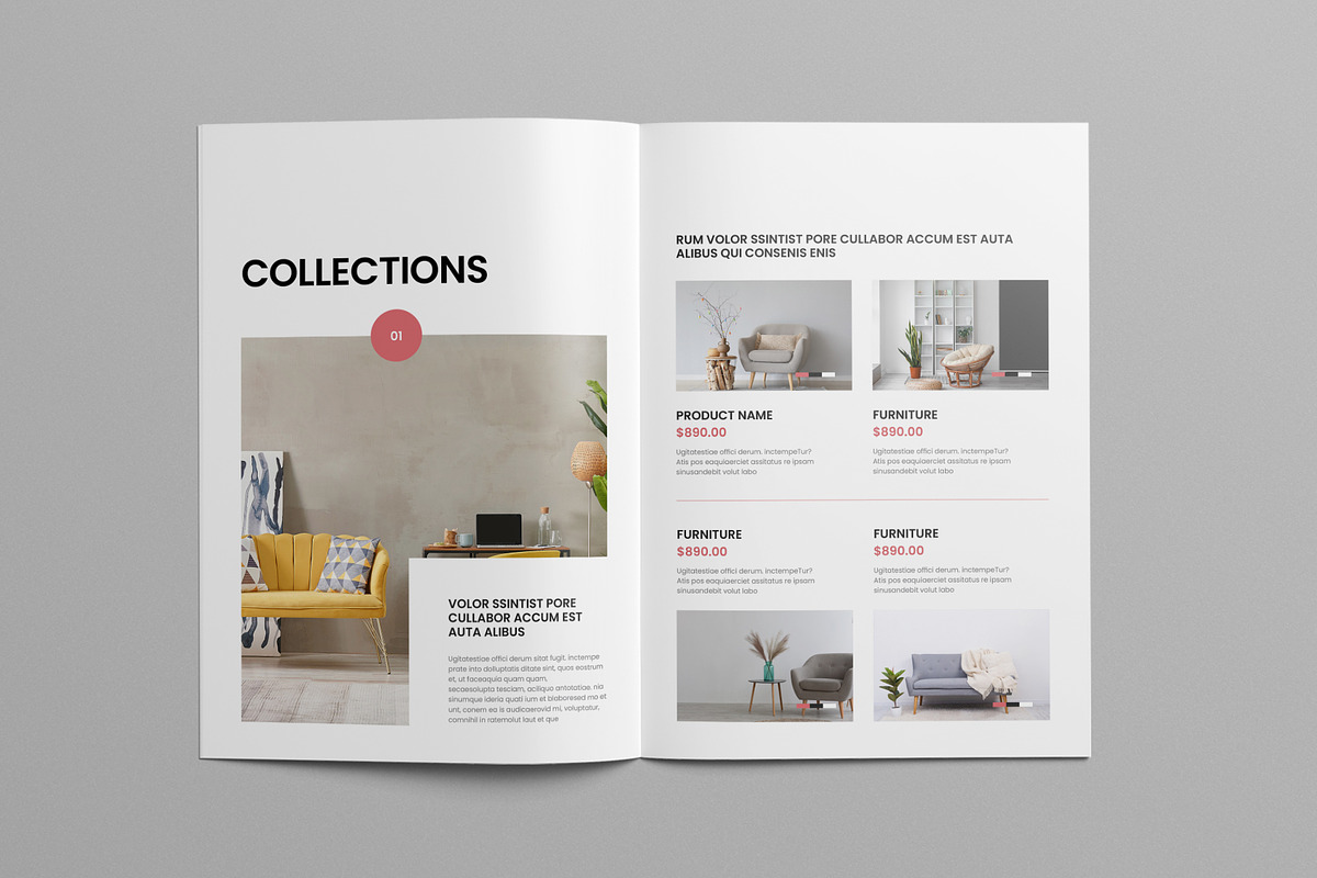 Product Catalog Brochure Template, a Brochure Template by Pixelpick (Photo 7 of 9)