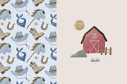 Western Watercolor Nursery Clipart, a Decorative Illustration by Cute And Wild (Thumbnail 5 of 6)