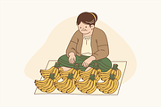 Banana Life Illustration, an Object Graphic by Jump Studio (Thumbnail 8 of 12)