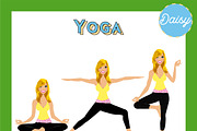 Yoga Teacher Portrait Creator, a Person Illustration by Lauren Lesley Studio (Thumbnail 11 of 43)