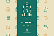 Backpack icons, an Icon by Somewan draws (Thumbnail 1 of 5)