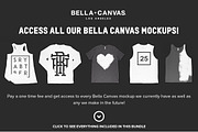 820+ Bella Canvas Mockup Bundle, a Shirt Mockup by Pixel Sauce™ (Thumbnail 2 of 7)