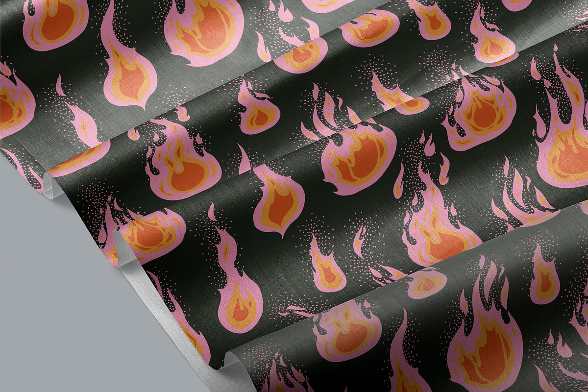 FIREPLACE: clipart, patterns, card, an Object Illustration by Elliko shop (Photo 6 of 6)