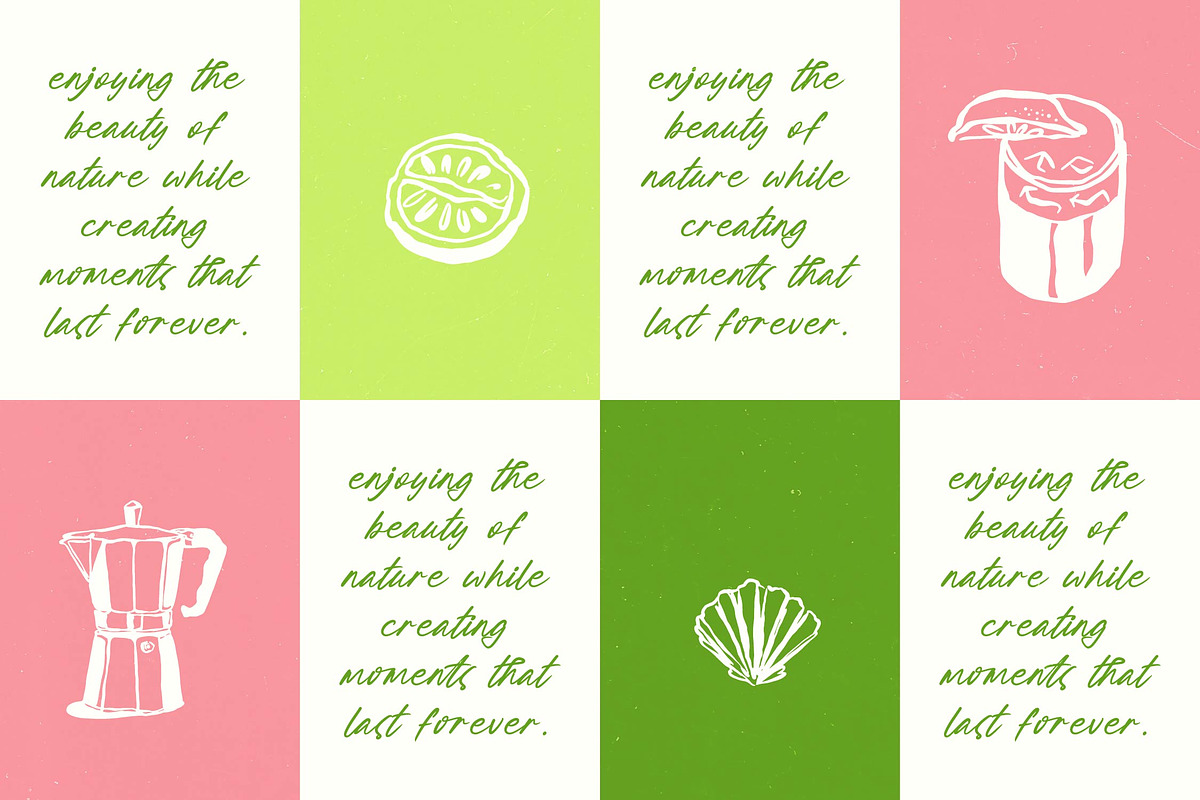 Gelato Vanilla Handbrush Script, a Script Font by Letterena Studios Script (Photo 9 of 10)