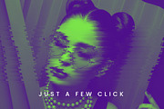 Distortion Duotone Photo Effect, an Action Add-On by WudelMbois Studio (Thumbnail 3 of 3)