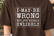 I May Be Wrong But It's Highly SVG, an Object Graphic by mh_arif (Thumbnail 4 of 4)