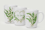 Lily of the Valley. Spring Flowers, an Illustration by MarinadeArt (Thumbnail 5 of 7)