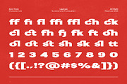Zero Tranz - Bold Modern Expanded, a Sans Serif Font by Typia Nesia (Thumbnail 3 of 12)