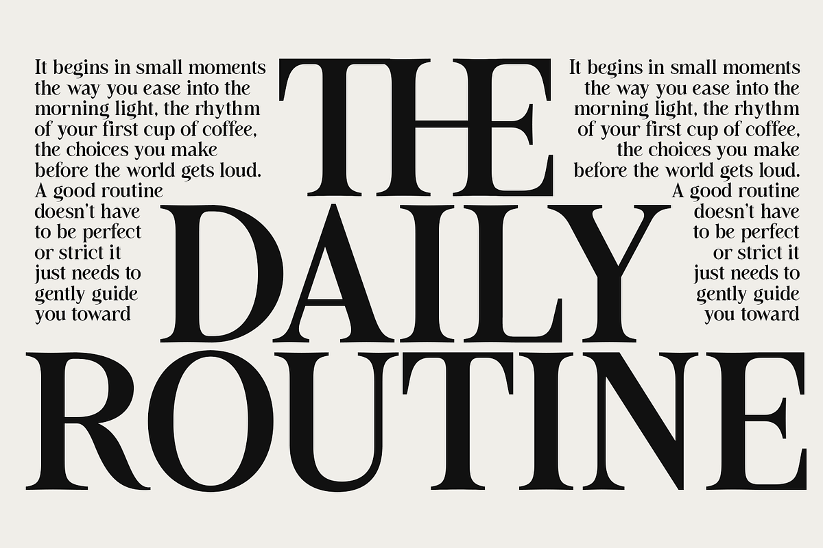Tiramisu Sausage Rolls Serif, a Serif Font by Viswell (Photo 3 of 11)