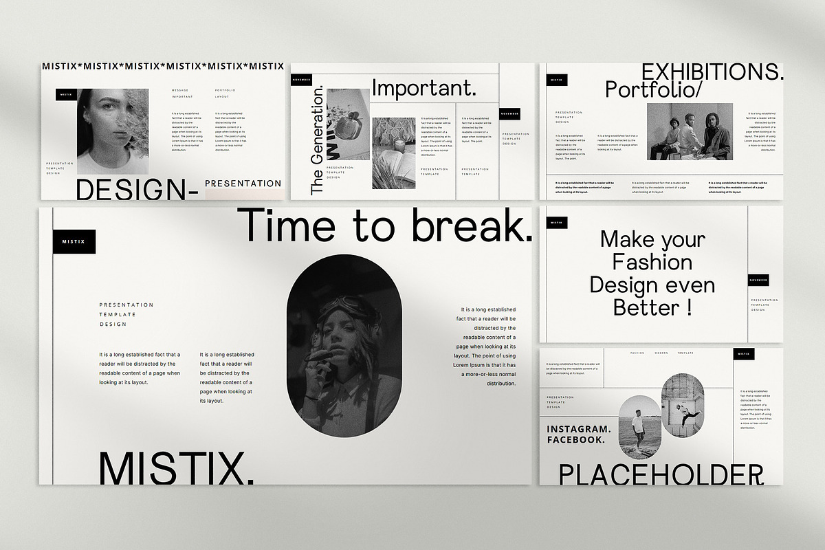 Mistix Presentation Template preview 5