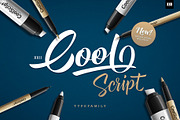 XXII CoolScript - Font Family, a Handwritten Font by Doubletwo Studios (Thumbnail 1 of 13)