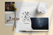 Zodiac constellations with flowers, an Illustration by Art Dari Autumn (Thumbnail 2 of 8)