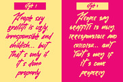 Zlatoust Chaos - Graffiti Font, a Script Font by Arendxstudio (Thumbnail 4 of 8)
