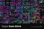 Digital Data Glitch V03, a Background Graphic by dvtchk (Thumbnail 4 of 6)