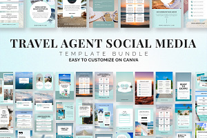 Travel Agent Social Media Bundle