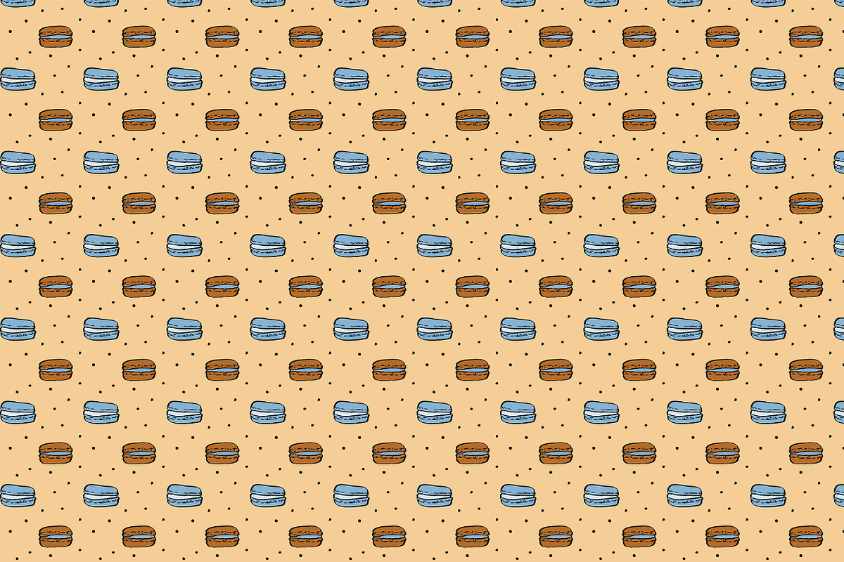 Treat yourself patterns, a Pattern Graphic by Lyolya Profitrolya (Photo 5 of 5)