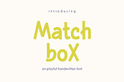 PGR Matchbox - Handwritten Font, a Handwritten Font by Pikgura (Thumbnail 1 of 9)