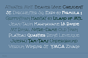 Montreal Architect, a Handwritten Font by Letradora (Thumbnail 7 of 10)