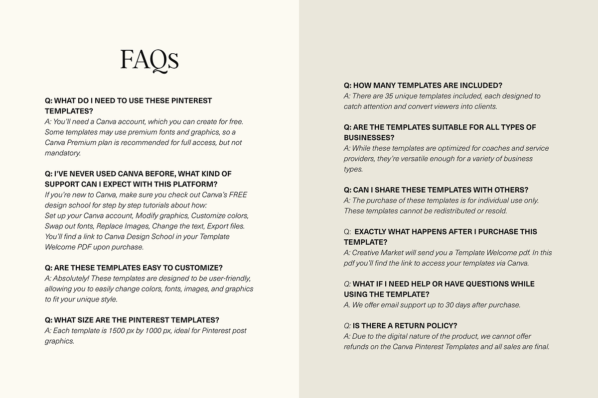 Luxury Canva Pinterest Templates, a Social Media Template by Glo Design Studio (Photo 9 of 10)