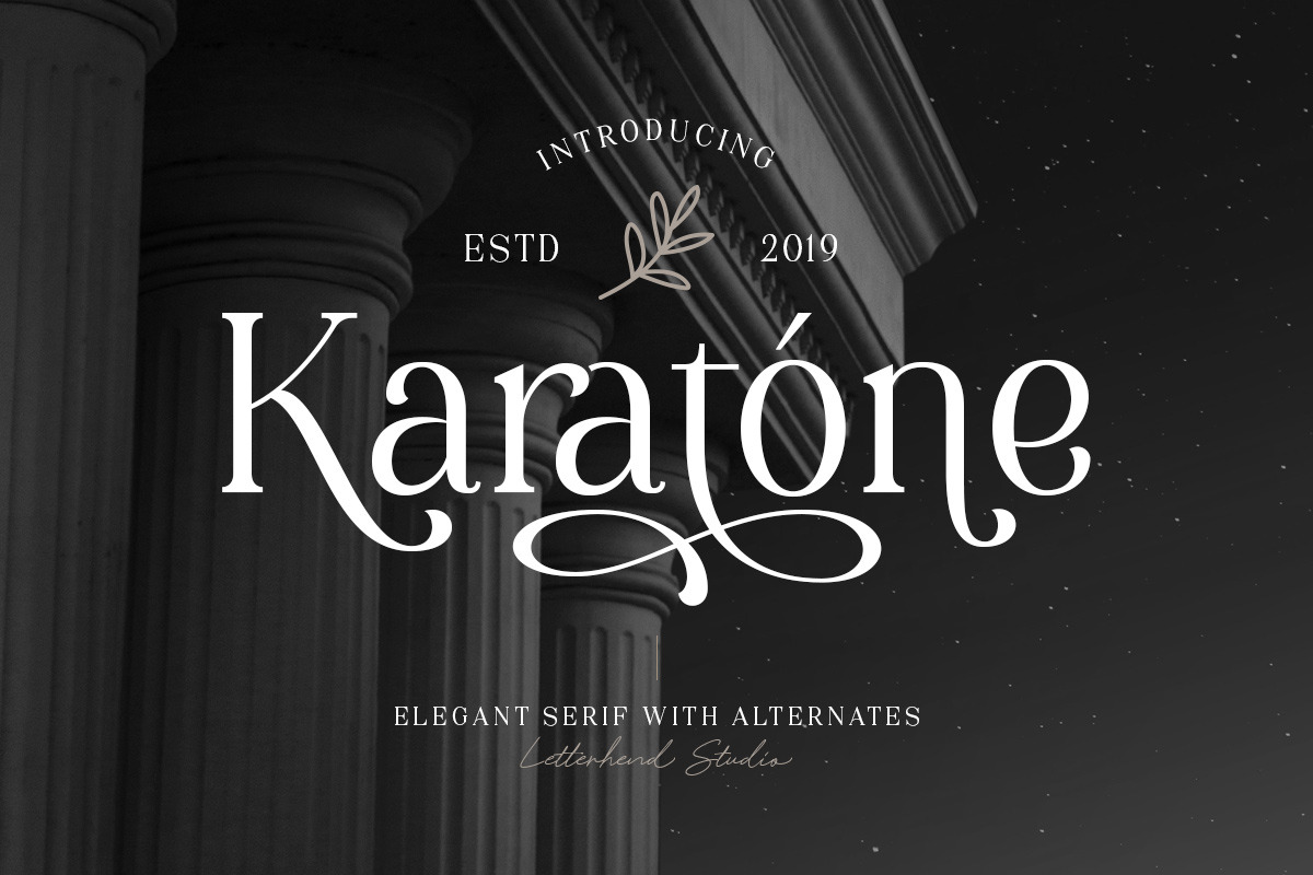 Karatone - Elegant Serif preview 2