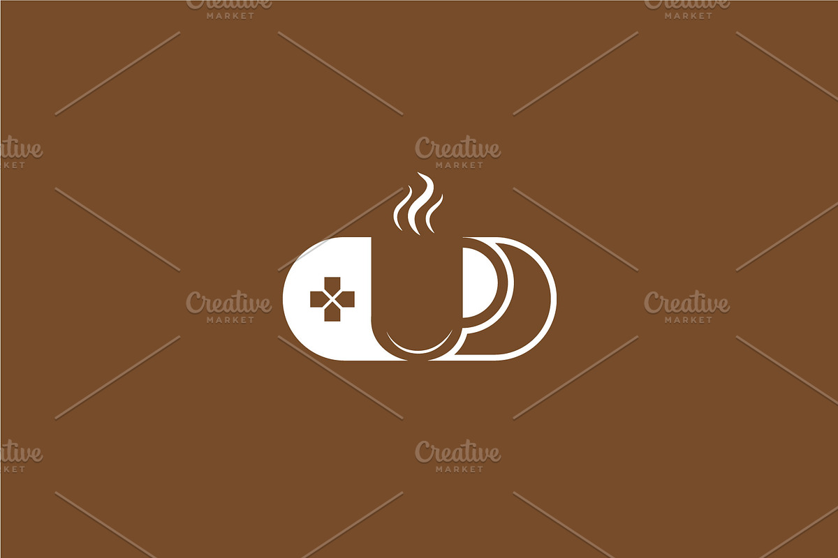unique café logo design, a Branding & Logo Template by Dilum360 (Photo 1 of 2)