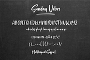 Sunday Vibes - Playful Font, a Script Font by Sronstudio (Thumbnail 7 of 7)