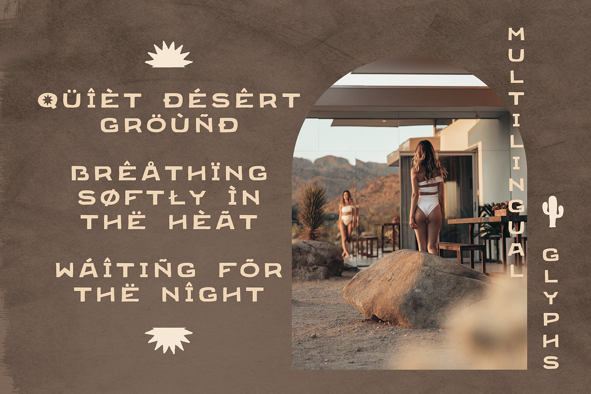 Messsa | Tex / Mex font & icons, a Sans Serif Font by Drawwwn (Photo 4 of 10)