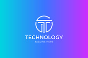 Letter T Logo Electrical Board Tech, a Branding & Logo Template by Signatoro (Thumbnail 3 of 3)