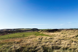 Open coastal landscape at Seven Sisters Cliffs in East Sussex with blue sky and, a Nature Photo by AS photostudio