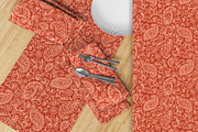 Paisley design pattern set, a Pattern Graphic by Viaireshop (Thumbnail 4 of 7)
